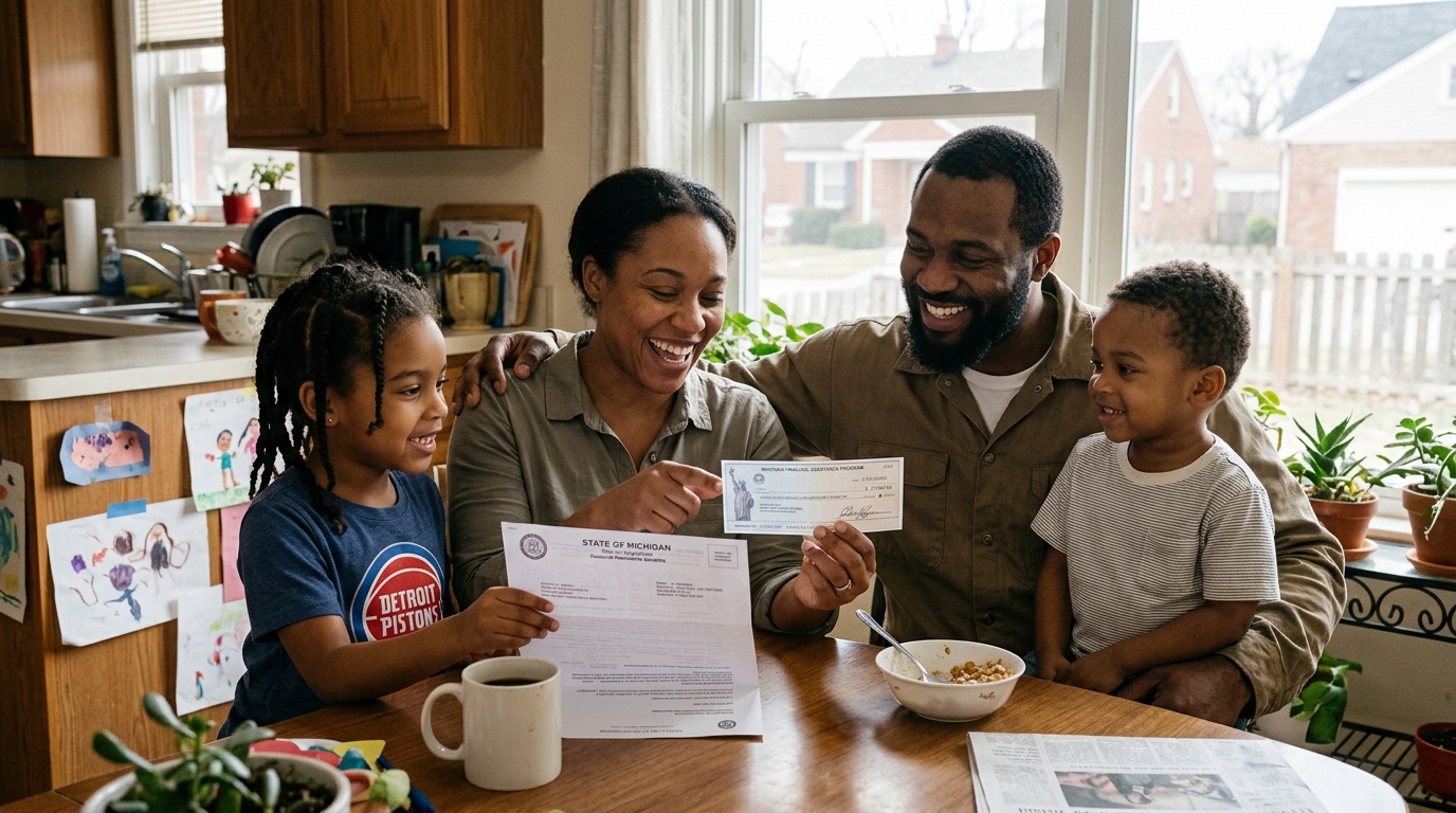 Michigan maternal and infant clinical home health visit, newborn healthcare records, and postpartum support documents